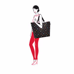 Reisenthel shopper XL Noir, Multicolore Sac fourre-tout