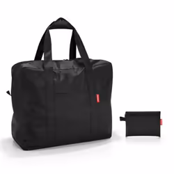 Reisenthel Mini Maxi, Sacoche de transport, Noir, Polyester, Fermeture à glissière, 40 cm, 20 cm