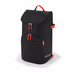 Reisenthel citycruiser bag, Valise à roulettes, Noir, Rouge, Polyester, Monochromatique, 2 roue(s), 45 L