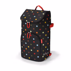 Reisenthel citycruiser bag, Valise à roulettes, Couleurs assorties, Noir, Polyester, Motif, Motifs à pois, 2 roue(s)