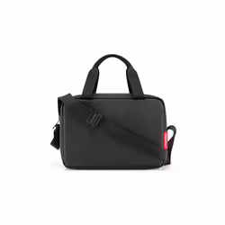 Reisenthel coolerbag to-go, Garçon/Fille, Sac à bandoulière, Fermeture à glissière, Noir, Monochromatique, Polyester recyclé