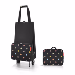 Reisenthel Foldabletrolley Noir Valise à roulettes