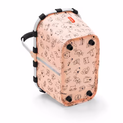 Reisenthel IA3064 Sac de commission Noir, Rose, Blanc Panier à commission