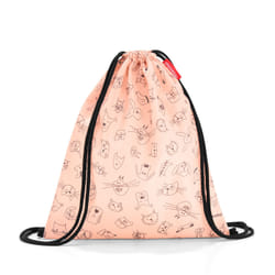 Reisenthel IC3064 sac à dos Noir, Rose Polyester
