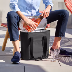 Reisenthel Thermoshopper conteneurs thermique 15 L Noir, Multicolore