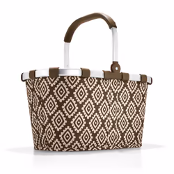 Reisenthel BK6039, Sac fourre-tout, Beige, Moka, Aluminium, Polyester, Motif, 22 L, 480 mm