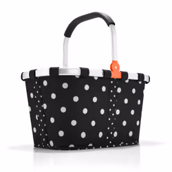 Reisenthel BK7051, Panier à commission, Noir, Blanc, Motif, 22 L, 480 mm, 280 mm