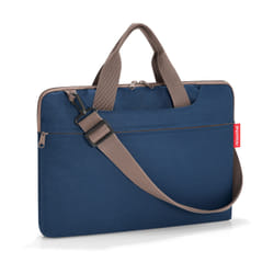 Reisenthel MA4059 15.6" Sac Messenger Bleu, Marron