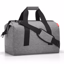 Reisenthel Allrounder L, Unisexe, Sac médecin, Fermeture à glissière, Gris, Monochromatique, Polyester