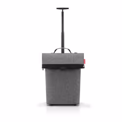 Reisenthel trolley M, Valise à roulettes, Gris, Polyester, 43 L, 430 mm, 210 mm