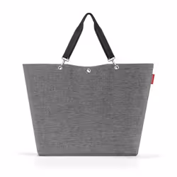 Reisenthel shopper XL, Sac fourre-tout, Gris, Polyester, Monochromatique, 35 L, 680 mm