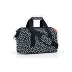 Reisenthel Allrounder M Polyester Noir, Blanc Unisexe Sac à bandoulière