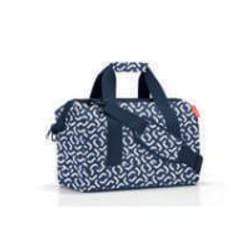 Reisenthel Allrounder M Polyester Bleu, Blanc Unisexe Sac à bandoulière