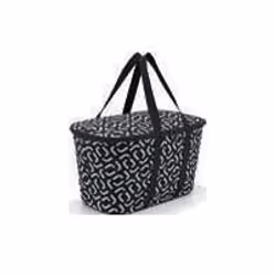 Reisenthel coolerbag, 20 L, Noir, Blanc, Polyester, 445 mm, 250 mm, 245 mm