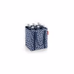 Reisenthel bottlebag, Sac à bouteille, Bleu, Blanc, Polyester, Motif, 240 mm, 240 mm