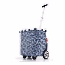 Reisenthel Сarrycruiser, Valise à roulettes, Bleu, Blanc, Polyester, Motif, 2 roue(s), 40 L