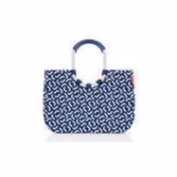 Reisenthel loopshopper L, Pochette, Bleu, Blanc, Aluminium, Polyester, Motif, 25 L, 460 mm