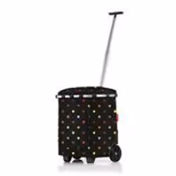 Reisenthel carrycruiser PLUS, Valise à roulettes, Noir, Polyester, Motif, 2 roue(s), 43 L
