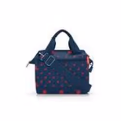 Reisenthel allrounder cross, Femme, Sac à bandoulière, Fermeture à glissière, Bleu, Motif, Bleu