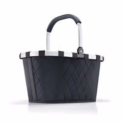 Reisenthel carrybag, Panier à commission, Noir, Polyester, Monochromatique, 22 L, 480 mm