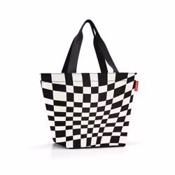 Reisenthel shopper M Noir, Blanc Sac fourre-tout