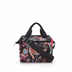 Reisenthel allrounder cross, Femme, Sac bandoulière, Noir, Fermeture à glissière, Poche à fermeture éclair, 3 pochettes