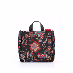 Reisenthel toiletbag, Trousse de toilette, Multicolore, Motif, Fermeture à glissière, 4 pochettes, 2 pochettes
