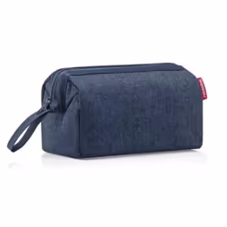 Reisenthel Travelcosmetic, Trousse de toilette, Polyester, Bleu, Monochromatique, Fermeture à glissière, 4 pochettes