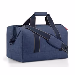 Reisenthel Allrounder L, Femme, Sac à bandoulière, Large, Fermeture à glissière, Bleu, Monochromatique