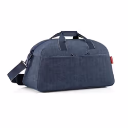 Reisenthel overnighter plus, Garçon/Fille, Sac à bandoulière, Poche à fermeture éclair, Bleu, Monochromatique, Polyester