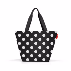 Reisenthel shopper M Noir, Blanc Sac fourre-tout