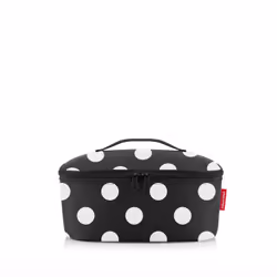 Reisenthel coolerbag M, Sac thermique, 4,5 L, Noir, Blanc, Feuillet en aluminium, 280 mm, 225 mm