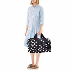 Reisenthel allrounder L Polyester Noir, Blanc Femme Sac à main