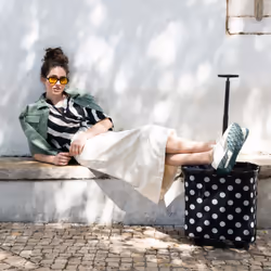 Reisenthel carrycruiser Noir, Blanc Valise à roulettes