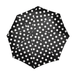 Reisenthel RR7073 parapluie Noir, Blanc Fibre de verre, Acier Compact