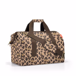 Reisenthel allrounder L, Femme, Sac à main, Marron, Large, Fermeture à glissière, Multicolore