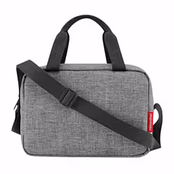 Reisenthel coolerbag to-go, Garçon/Fille, Sac à bandoulière, Noir, Fermeture à glissière, Gris, Polyester recyclé