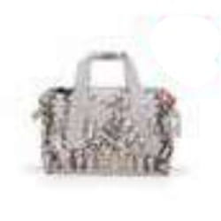 Reisenthel allrounder M Polyester Noir, Blanc Femme Sac à main