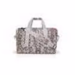 Reisenthel allrounder L, Femme, Sac à main, Large, Fermeture à glissière, 6 pochettes, Gris, Blanc