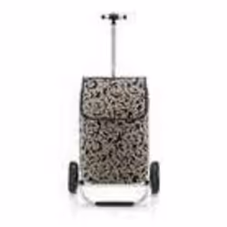 Reisenthel MH1025, Valise à roulettes, Noir, Blanc, Aluminium, Polypropylène (PP), Acier, 20 kg, Motif, 2 roue(s)