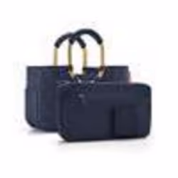Reisenthel Loopshopper L, Panier à commission, Bleu, Polyester, Monochromatique, 15 L, 460 mm