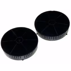 Lot de 2 filtres charbon type T57 ou CHF57 pour hotte aspirante WHIRLPOOL, ARISTON HOTPOINT, ELICA, ELECTROLUX, BAUKNECHT, IN ...