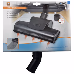 SCANPART 1190000100, Aspirateur réservoir cylindrique, Brosse, Noir, AEG, Bosch, Electrolux, Miele, Moulinex, Nilfisk, Panaso ...