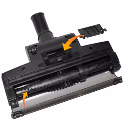 SCANPART 1190000100 Aspirateur réservoir cylindrique Brosse