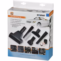 SCANPART 1190000104, Kit de nettoyage pour voiture, Noir