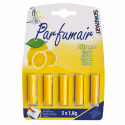SCANPART 2690040034, Aspirateur réservoir cylindrique, Jaune, 1,8 g, Ampoule