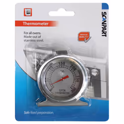 SCANPART 1100000006, thermomètre, Toutes marques, Acier inoxydable, Acier inoxydable, 1 pièce(s)