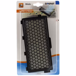 SCANPART 1190000201, Filtre, Noir, Miele S4000, S5000, S6000, S8000, Complete C2, Complete C3, Compact C1, Compact C2, Boîte  ...