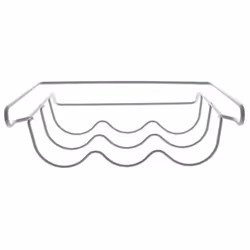 SCANPART 1120000021 Fridge/Freezer Parts & Accessories Porte-bouteilles Blanc