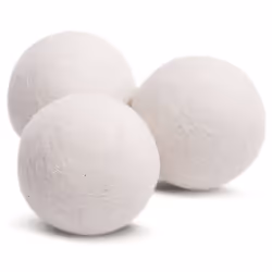 SCANPART 1140000013, Bille pour sèche-linge, Blanc, Laine, 7 cm
